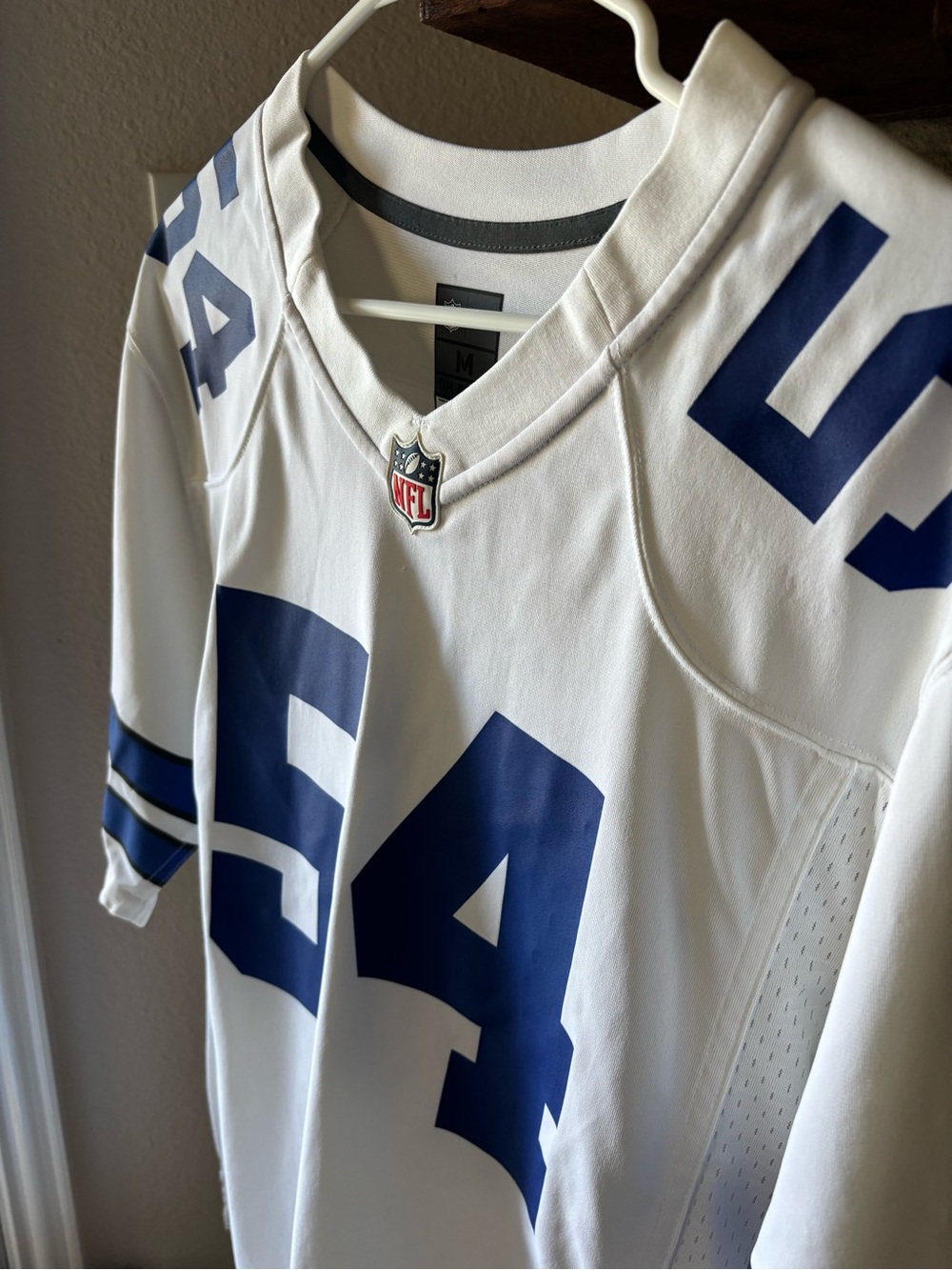 Dallas Cowboys Jaylon Smith #54 Nike On Field Jersey - White, Size M